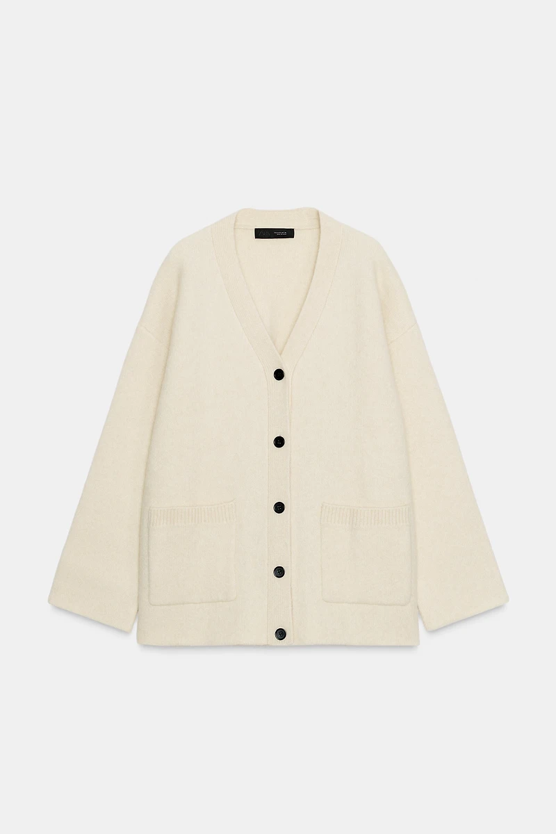 V-NECK CARDIGAN