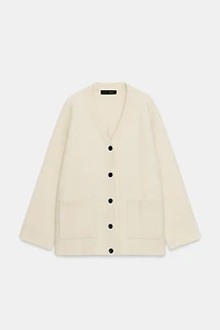 V-NECK CARDIGAN