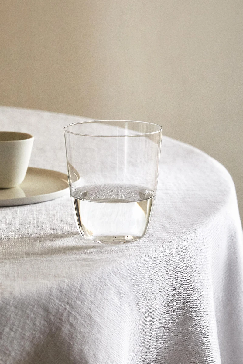 ENSEMBLE GRAND VERRE CRISTALLIN (LOT DE 2)