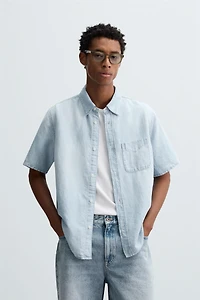LIGHTWEIGHT DENIM SHIRT