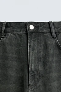BAGGY FIT JEANS WITH TWISTED SEAM