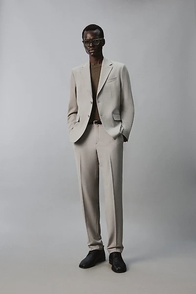 BLAZER REGULAR FIT COSTUME STRUCTURÉ
