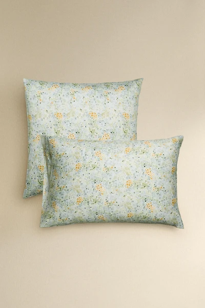 FLORAL PRINT PILLOWCASE