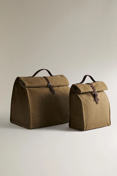 SAC ISOTHERME COTON CUIR