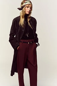 PANTALON TAILLE HAUTE CEINTURE