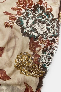 FLORAL PRINT SCARF