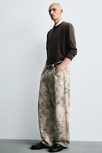 ABSTRACT PRINT PANTS