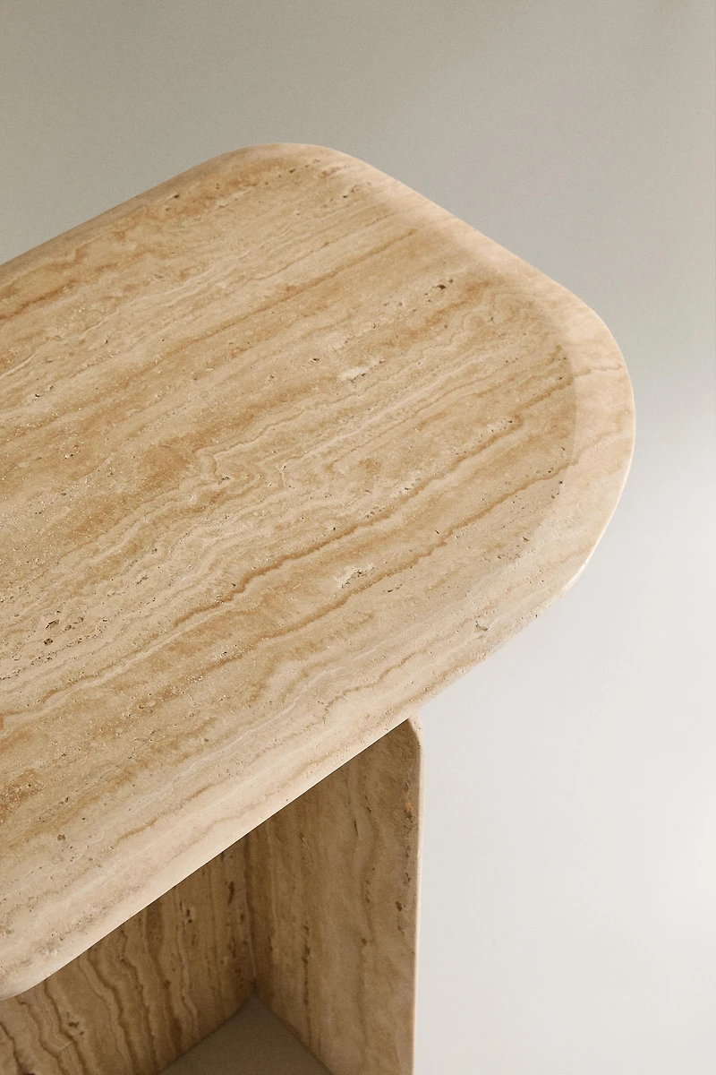 TRAVERTINE TABLE