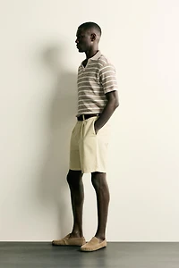 POLO REGULAR FIT À RAYURES