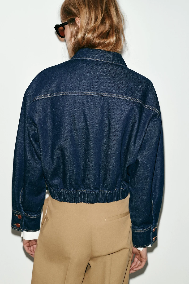 Z1975 DENIM BOMBER JACKET