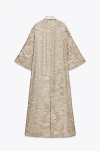 ZW COLLECTION PRINTED COAT