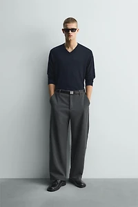 PANTALON BALLOON FIT STRUCTURÉ