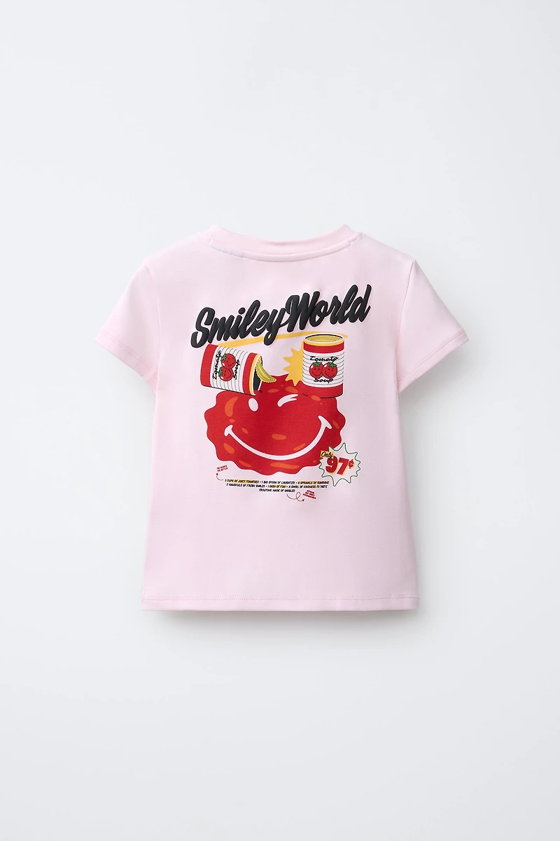 SMILEYWORLD ® TOMATO PRINT T-SHIRT