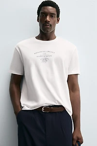 T-SHIRT À INSCRIPTION IMPRIMÉE