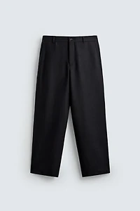 100% WOOL STRAIGHT FIT PANTS LIMITED EDITION