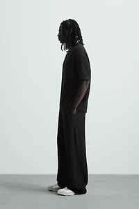 VERTICAL TEXTURED T-SHIRT