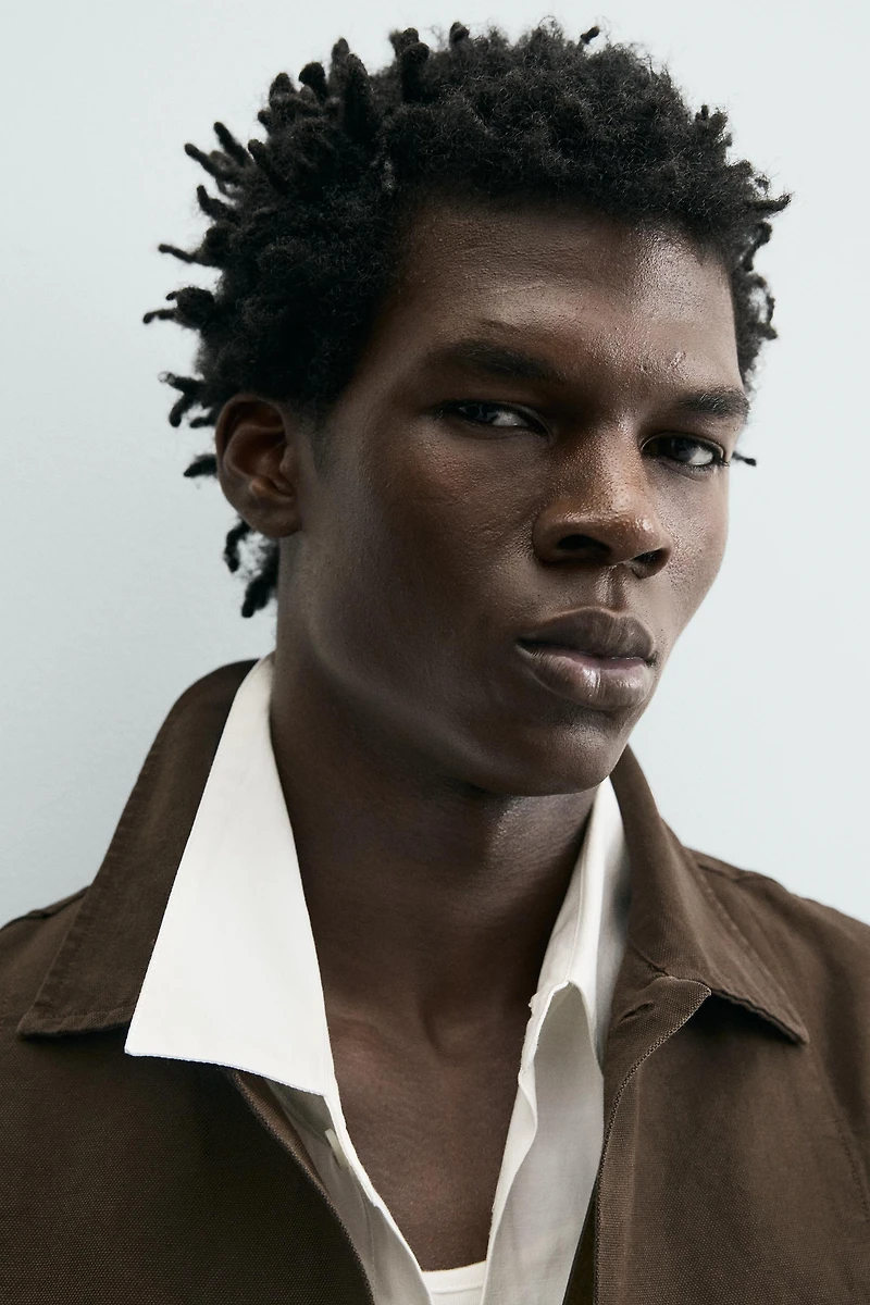 REGULAR FIT OVERSHIRT