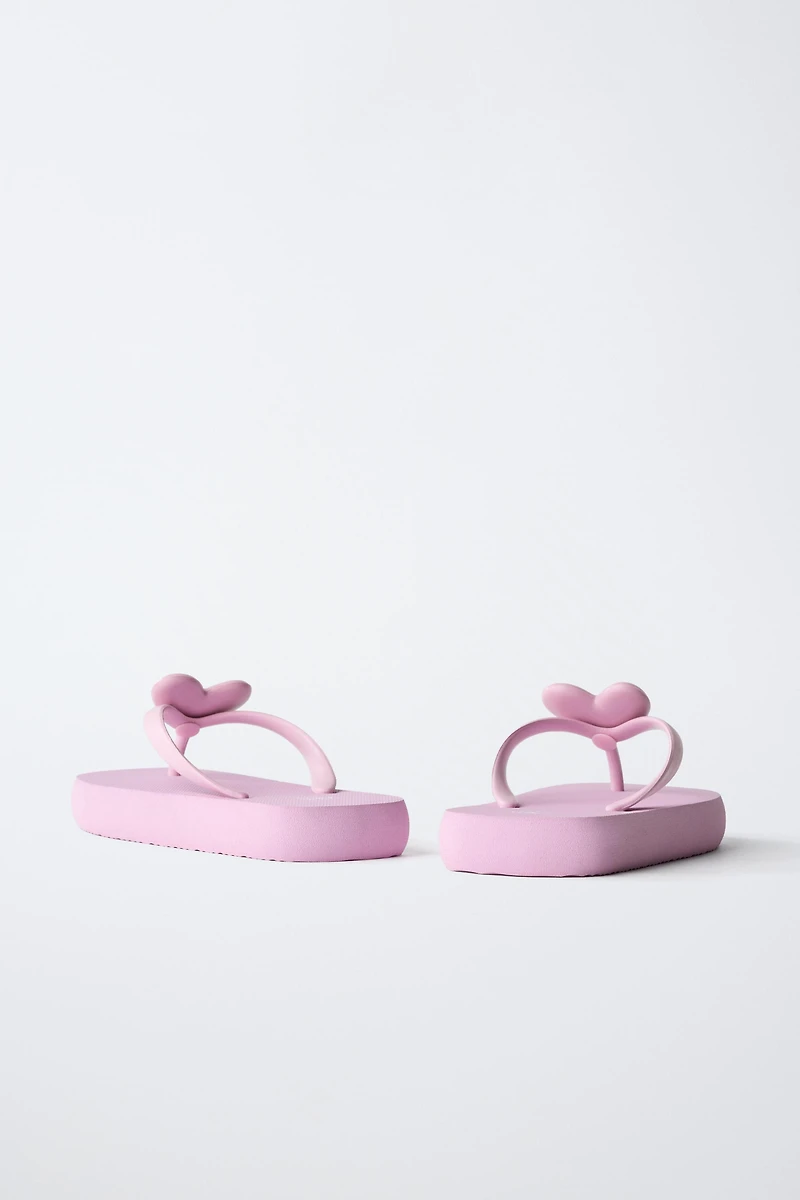 SANDALES DE BAIN CŒUR
