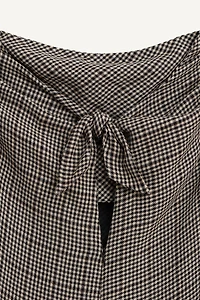 PLAID PLEATED DRESS LIMITED EDITION