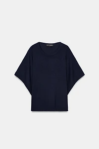 WIDE SLEEVE KNIT TOP