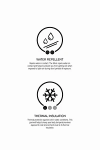 LONG WATER-REPELLENT DOWN PUFFER COAT