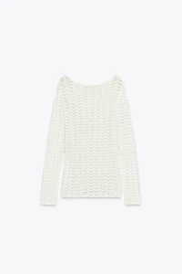 PULL EN MAILLE STRUCTURÉ