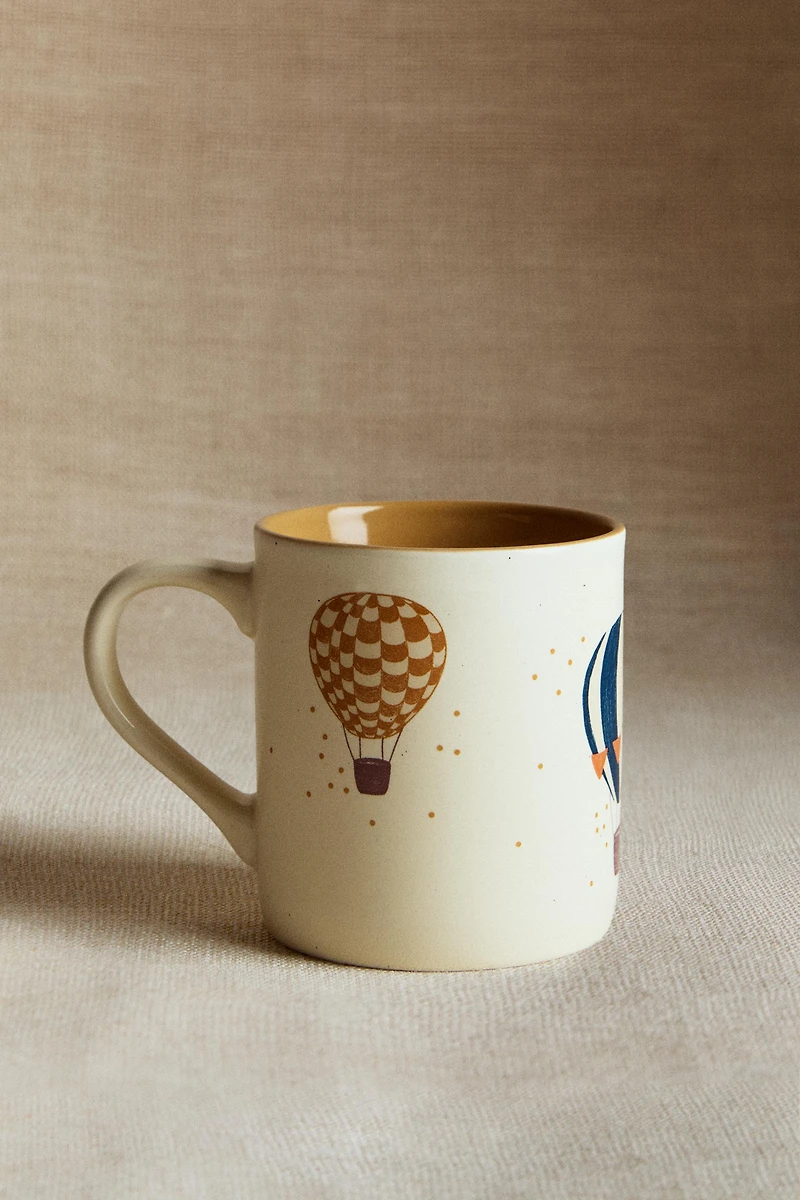 TASSE ENFANT CÉRAMIQUE BALLONS