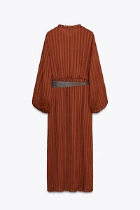 MIDI BELT DRESS
