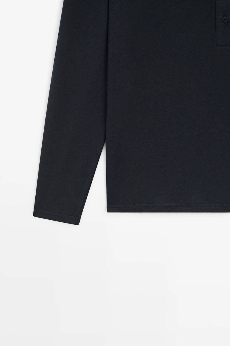 100% cotton long sleeve T-shirt