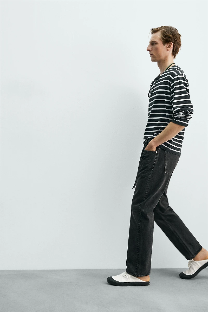 AARON LEVINE X ZARA STRAIGHT FIT BOOTCUT JEANS