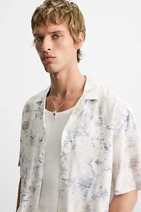CHEMISE À IMPRIMÉ ABSTRAIT