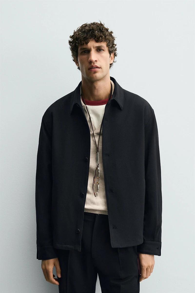 REGULAR FIT OVERSHIRT