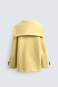 MARINE COLLAR COAT HARRY LAMBERT FOR ZARA X DISNEY