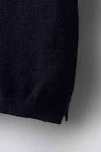 KNIT POLO SWEATER