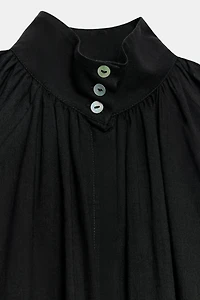 ZW COLLECTION HIGH NECK SHIRT