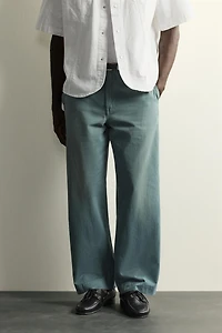 DENIM CHINO PANTS