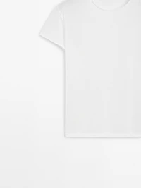 T-shirt fluide à manches courtes