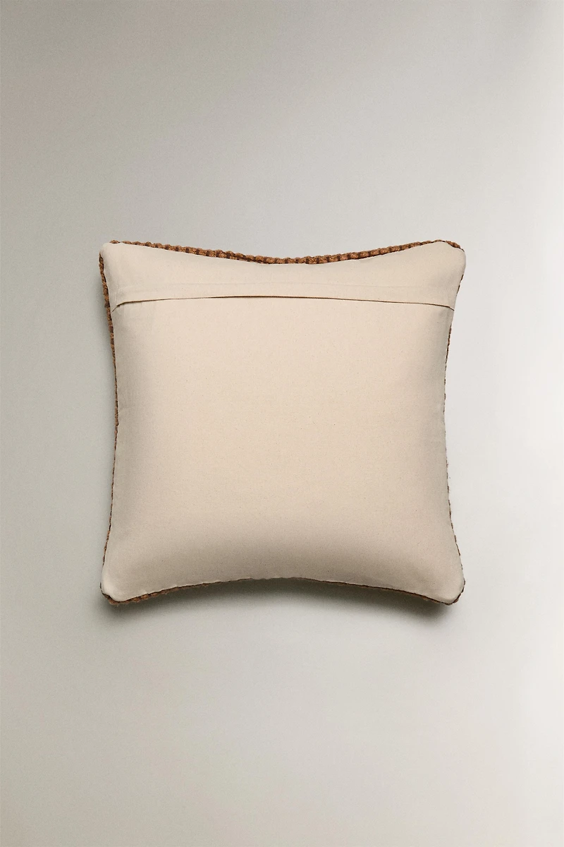 BRAIDED THROW PILLOW COVER