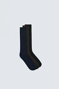 CHAUSSETTES LONGUES LOT DE 3