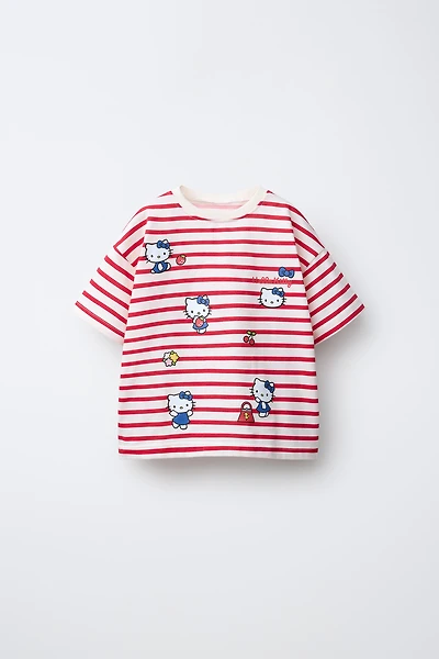 STRIPED HELLO KITTY © SANRIO T-SHIRT