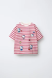 STRIPED HELLO KITTY © SANRIO T-SHIRT