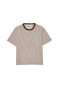 CROPPED STRIPED T-SHIRT