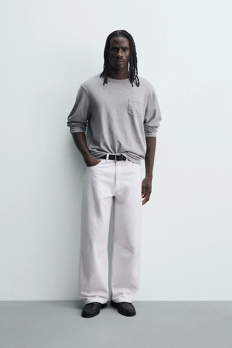 BARREL FIT PANTS