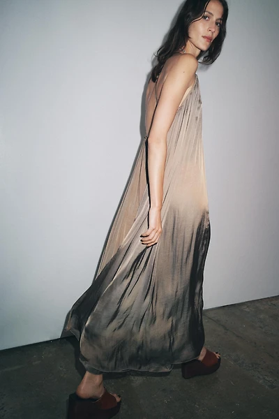ZW COLLECTION SATIN MAXI DRESS
