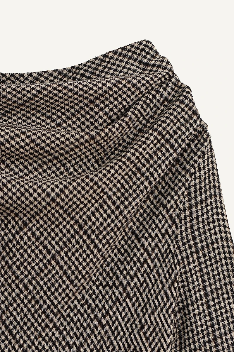 PLAID PLEATED DRESS LIMITED EDITION