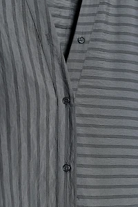 STRIPED SHIRT DRESS ZW COLLECTION
