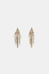 CRYSTAL WATERFALL EARRINGS