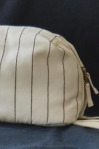 STRIPED MAKEUP BAG
