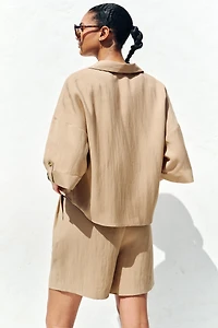 WIDE SHORT SLEEVE SHIRT