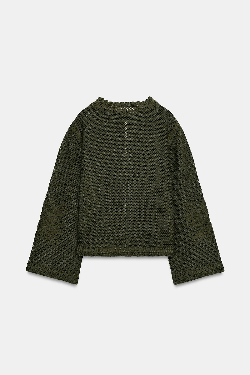COMBINATION CROCHET JACKET